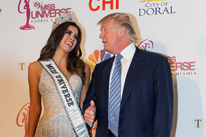 Компания Miss Universe Organization принадлежит Дональду Трампу