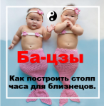 Как построить столп часа для близнецов